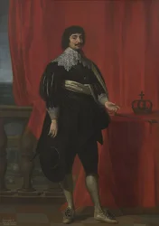 Portret van Frederik V, koning van Bohemen (1596-1632)