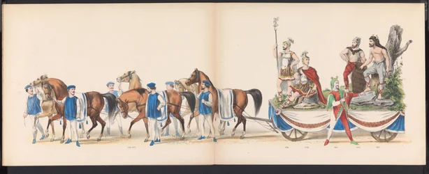 Maskerade van de Leidse studenten, 1870 (plaat 15)