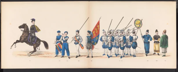 Maskerade van de Leidse studenten, 1870 (plaat 16)