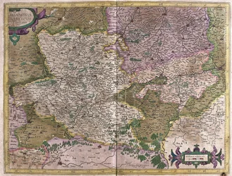 Henegouwen, Namen, België (gravure)