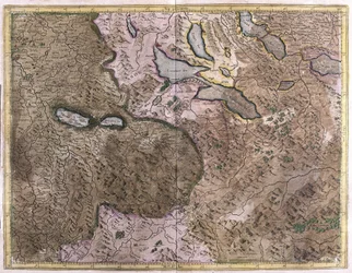 Meren in Zwitserland (gravure)