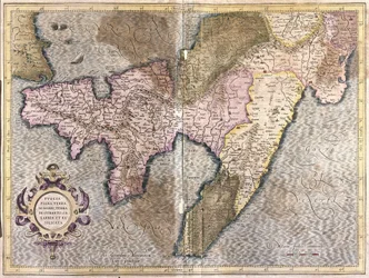 Puglia, Calabrië en Basilicata, Italië (gravure)