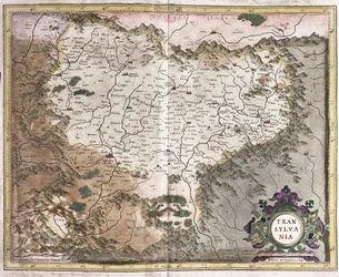 Transsylvanië, Roemenië (gravure)