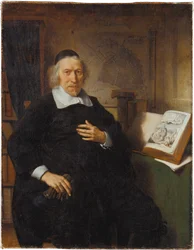 Portret van Isaac Commelin