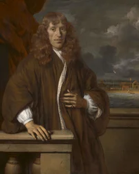 Portret van een officier van de Verenigde Oost-Indische Compagnie