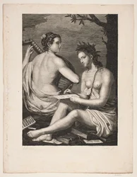 Terpsichore en Kalliope