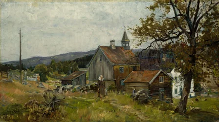Boerderij, Vik bij Stange