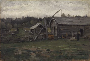 Oude schuur, Hedmark
