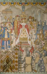 De kroning van koning Haakon