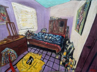 Art Crib, 2024 (olieverf op doek)