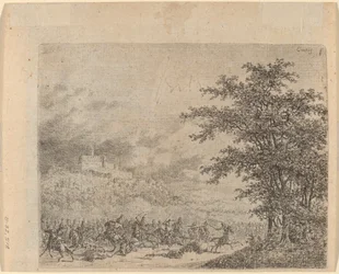 De affaire bij Konigstein (verso)