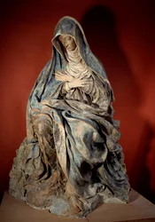 Smartelijke Maagd, beeldhouwwerk van Germain Pilon (1535-1590), 16e eeuw, Parijs, Louvre Museum