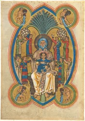 Paradijs met Christus in de Schoot van Abraham