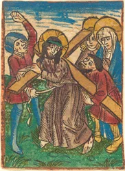 Christus draagt het Kruis