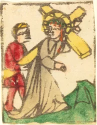 Christus draagt het Kruis