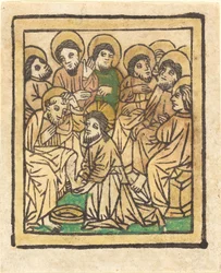 Christus Wast de Voeten van de Apostelen