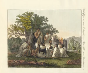 Abyssiniërs rusten tijdens hun reis