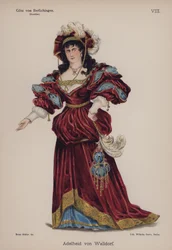 Adelheid von Walldorf, uit Gotz von Berlichingen door Goethe