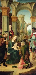 Aanbidding der Wijzen, Keulse School