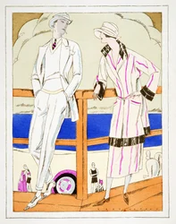 Ammeer, outfits door Gerard Bresser, uit Styl, uitgegeven 1922
