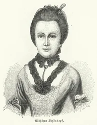 Anna Katharina Schoenkopf (1746-1810), inspiratie voor Duitse auteur Johann Wolfgang Goethes liefdesgedichten Annettenlieder