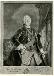 Augustus III (1696-1763) Koning van Polen (fototype)