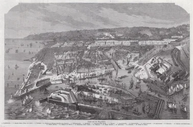 Vogelvlucht van Le Havre, Frankrijk