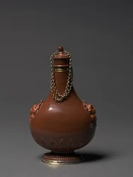 Fles, fabrikant Meissen Porselein Fabriek, Duitsland, ca. 1715