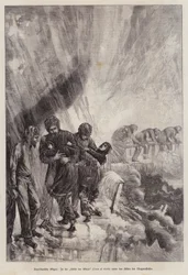 Grot van de Winden, onder de Niagara Falls, New York, VS