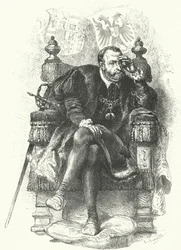 Karel V, Heilige Roomse Keizer (gravure)