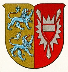 Wapen van Sleeswijk-Holstein, ca. 1898