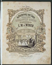 Omslag van de partituur voor 