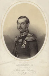Tsaar Alexander II van Rusland