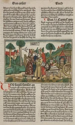 David en de Ark van het Verbond, laat 15e eeuw