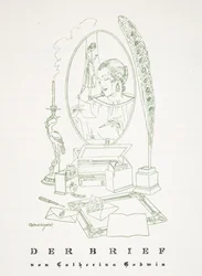 Der Brief door Catherina Godwin, uit Styl, uitgegeven 1922