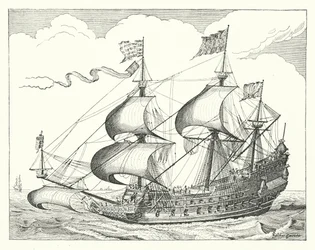 Nederlandse oorlogsschip uit de 17e eeuw