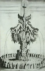 Fontein met honden, uit 