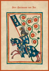 Hartmann von Aue, Medieval Songbook (vellum)