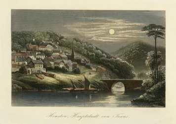 Houston, Hoofdstad van Texas, ca. 1845-ca. 1850