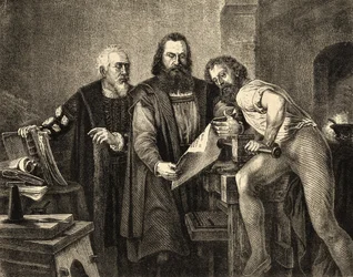 Johannes Faust, Johannes Gutenberg en Peter Schoeffer