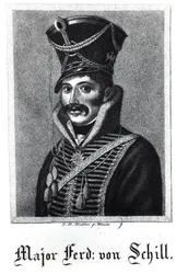 Majoor Ferdinand Baptista von Schill (1776-1809)