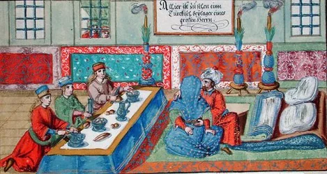 Huwelijk van een Turkse hogere klasse