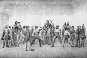 Mensuren of Studentleden van de Duelvereniging in Dresden