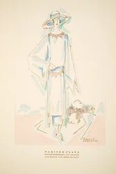 Pariser Platz, Zomeroutfit door Hammer, uit Styl, uitgegeven 1922