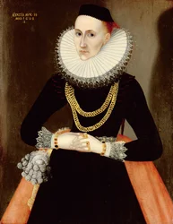 Portret van een jonge dame, 1608