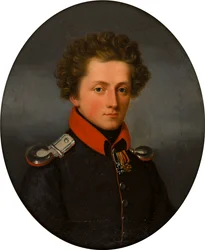 Portret van een jonge officier