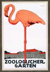 Affiche voor de Zoölogische Tuin, Berlijn