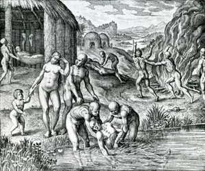 Quibus remediis contra morbos utantur Indiani, illustratie uit 
