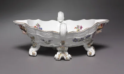 Sauskom, gemaakt bij Meissen Porselein Fabriek, Duitsland, 1735-56