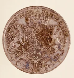 Zilveren thaler van Frederik Christiaan, markgraaf van Brandenburg-Bayreuth (1708-1769)